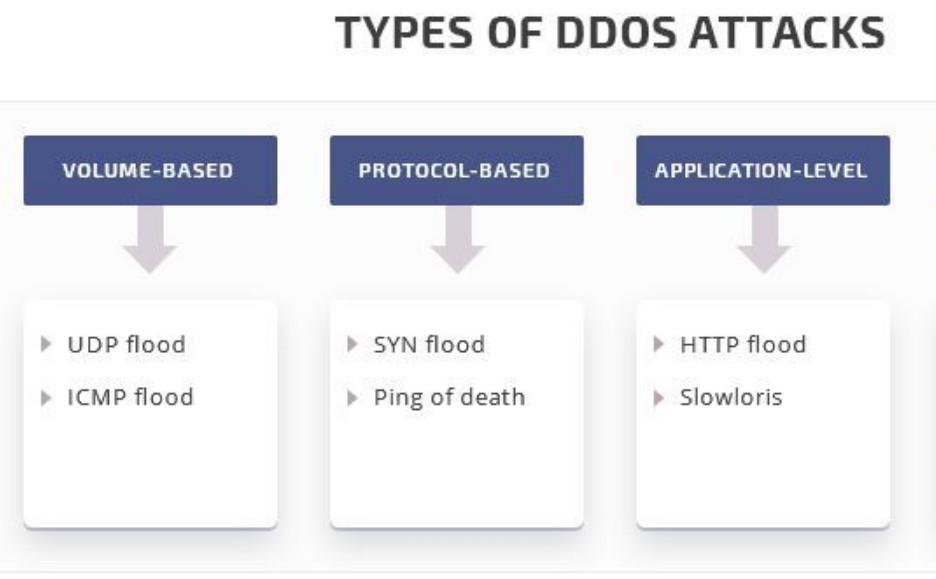 Different Types of DDoS Attacks