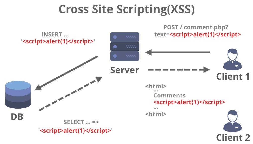 Cross site scripting (XSS)